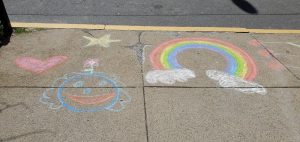Rainbow drawing
